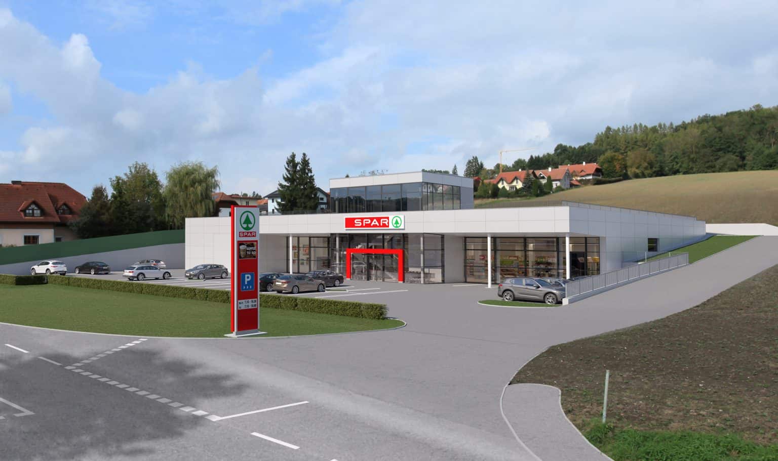 Waizenauer Neubau Spar St. Marienkirchen an der Polsenz Waizenauer